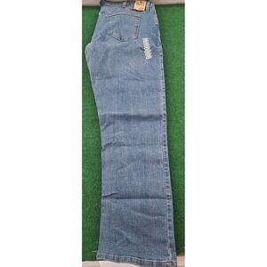 George Mens Relaxed Fit‎ Medium Wash Denim Jeans 36x32